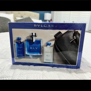 Bvlgari 4 pc Men Pour Homme Gift Set